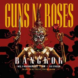 Guns N' Roses Bangkok 2022