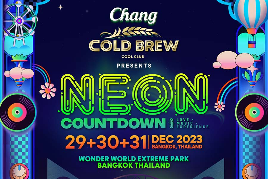 Neon Countdown 2023 Bangkok - Wonder World Extreme Park