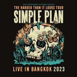 Simple Plan Bangkok Concert 2023