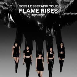 Le Sserafim FLAME RISES World Tour 2023 Bangkok Thailand