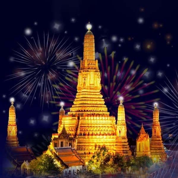 Nagaraphirom Park Countdown 2025 - Wat Arun Countdown 2025